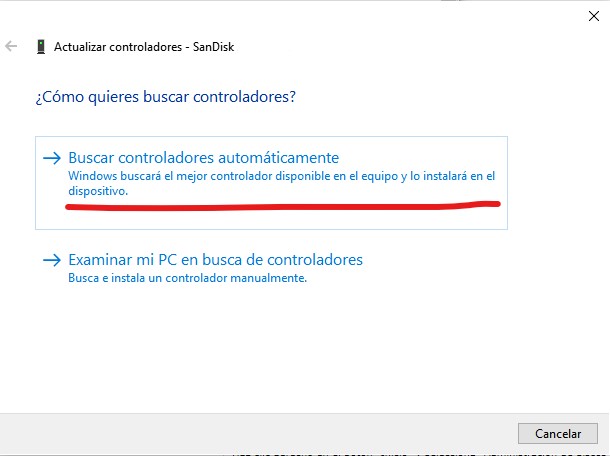 buscar controladores disco infocomputer